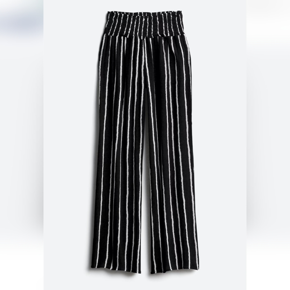 Women's One5One Margery Printed Wide Leg Pant, Size M